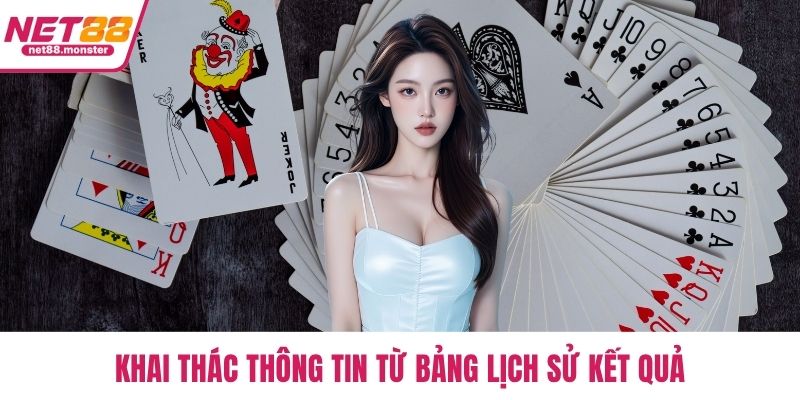 Khai thác thông tin từ bảng lịch sử kết quả